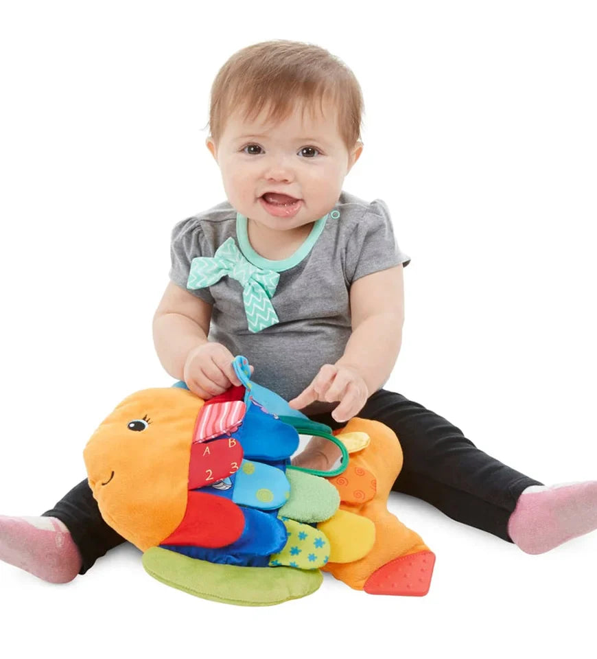 Flip fish baby toy