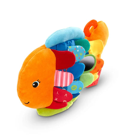 Flip fish baby toy