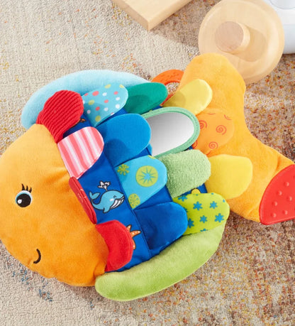 Flip fish baby toy