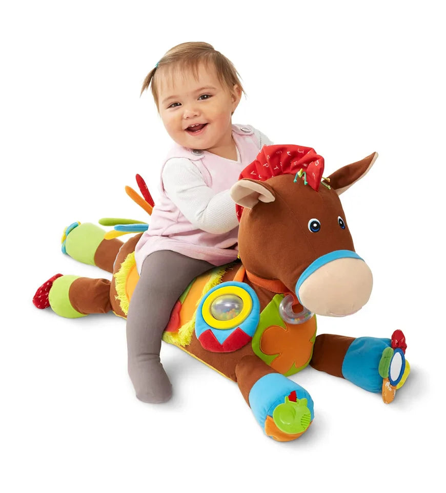 Giddy up & play activity toy