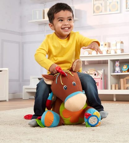 Giddy up & play activity toy